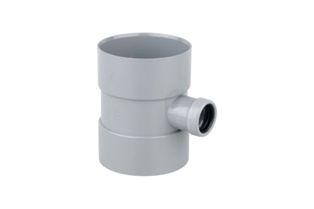 Wavin OsmaSoil D/SW bossed pipe 32x110mm grey