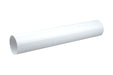 Wavin OsmaSoil plain ended pipe 110mm white 0.6m