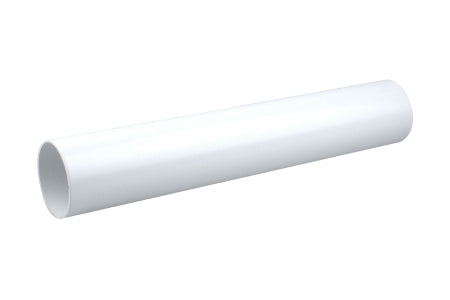 Wavin OsmaSoil plain ended pipe 110mm white 0.6m