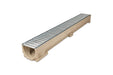 ACO RainDrain Channel and Galvanised Grating A 15 - 118mm x 97mm x 1000mm