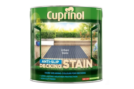 Cuprinol Anti-Slip Decking Stain - Slate - 2.5L