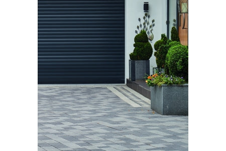 Block Paving Project Pack - Stonemaster with Bradstone Surface Protection - Mixed Pack - Dark Grey Washed