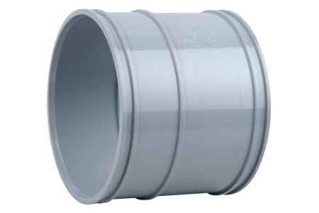 Wavin OsmaSoil D/SW double socket coupler 110mm grey