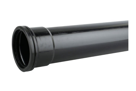 Wavin OsmaSoil S/S pipe 110mm black 4m
