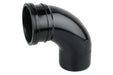 Wavin OsmaSoil S/S bend 87.5° 110mm black