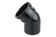 Wavin OsmaSoil S/S bend 45ï¿½ 110mm black