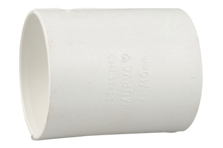 Wavin OsmaWeld double socket 50mm white