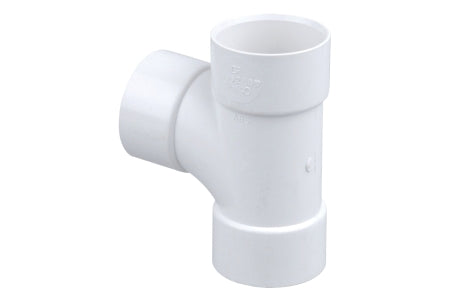 Wavin OsmaWeld tee 87.5° 40mm white