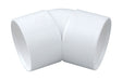 Wavin OsmaWeld bend 45° 40mm white