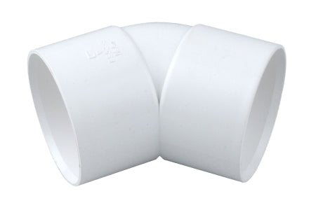 Wavin OsmaWeld bend 45° 40mm white