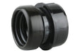 Wavin OsmaSoil S/S boss adaptor (ring-seal) 40mm black
