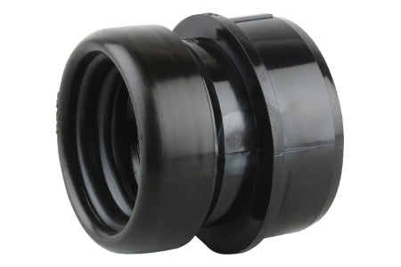 Wavin OsmaSoil S/S boss adaptor (ring-seal) 40mm black