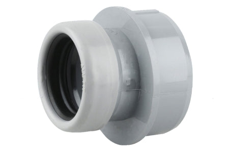 Wavin OsmaSoil S/S boss adaptor (ring-seal) 32mm grey