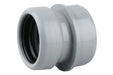 Wavin OsmaSoil S/S boss adaptor (ring-seal) 40mm grey