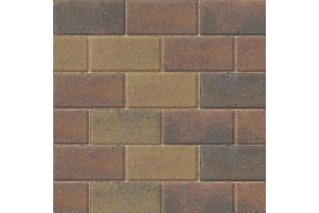 Standard Concrete Block Paving - Sunrise - 200 x 100 x 50 - Pack of 488 (9.76m2)