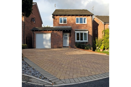 Standard Concrete Block Paving - Sunrise - 200 x 100 x 50 - Pack of 488 (9.76m2)