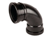 Wavin OsmaSoil D/S tight radius bend 87.5° 110m black