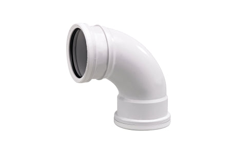 Wavin OsmaSoil D/S tight radius bend 87.5° 110m white