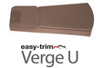Easy Trim Easyverge U Universal Verge System Brown