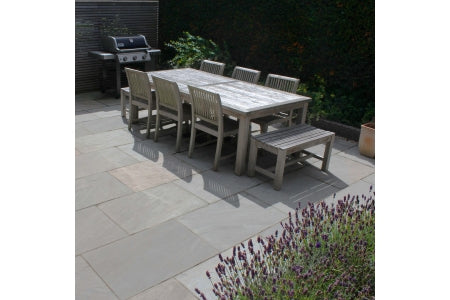 Calibrated Indian Sandstone Paving - 24mm - Promenade - 600 x 900 x 24mm