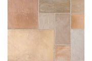 Indian Sandstone - 5 Size -Paving Project Pack - Buff Multi - 15.23m2