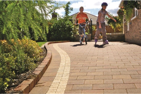 Shannon Duo Block Paving - Heather - Two Sizes - 13.86m2 - Pack of 420