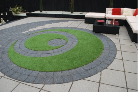 Sienna Duo Block Paving - Graphite  - Two Sizes - 13.86m2 - Pack of 420