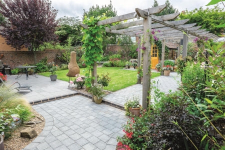 Sienna Duo Block Paving - Silver - Two Sizes - 13.86m2 - Pack of 420