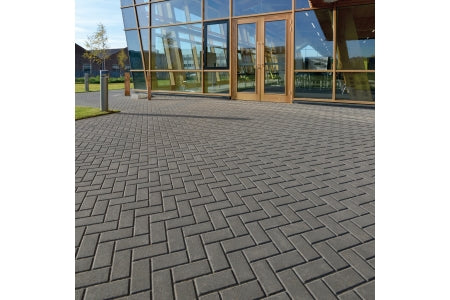 Decorative Block Paving - Charcoal - 200x100x50mm - Pack of 720