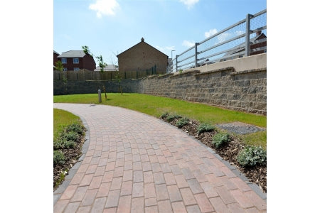 Pedesta Decorative Block Paving - Brindle - 200x100x50mm - Pack of 720