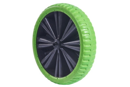 Haemmerlin Pre-Assembled Puncture Proof Tire Steel Wheelbarrow 90L