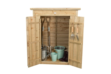 Pressure Treated Pent Garden Storage