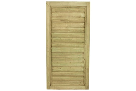 Garden Gate - Pressure Treated Square Lap Gate - 910mm x 1820mm