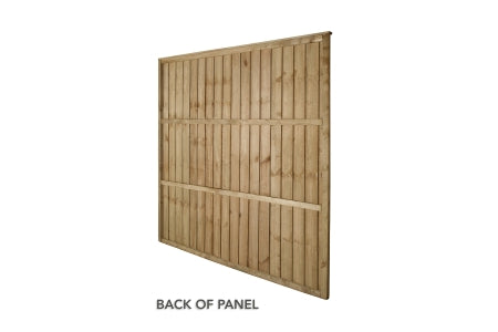 Pressure Treated Closeboard Panel - 6ft x 6ft