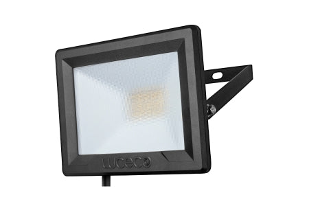 Luceco 30W LED Floodlight - Black - 2400LM IP65