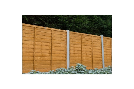 Fence Panel  - Dip Treated Overlap Fence Panel - 6ft x 6ft 1.83m x 1.83m - Pack of 5