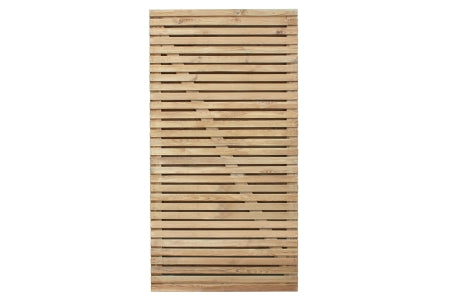 Double Slatted Gate - 900mm x 1.8 m