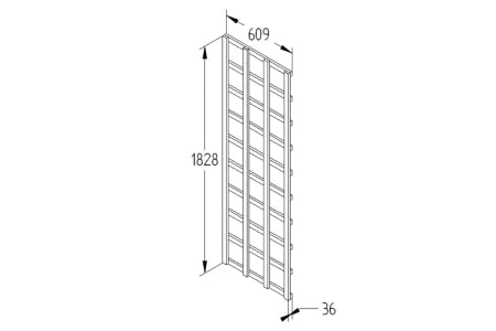 Heavy Duty Trellis - 183 x 61cm