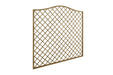 Pressure Treated Decorative Europa Hamburg Garden Screen - 1.8m x 1.8m - Pack of 4