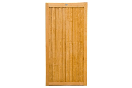 Closeboard Heavy Duty Timber Gate Treated -  Golden Brown - 1820mm x 910mm