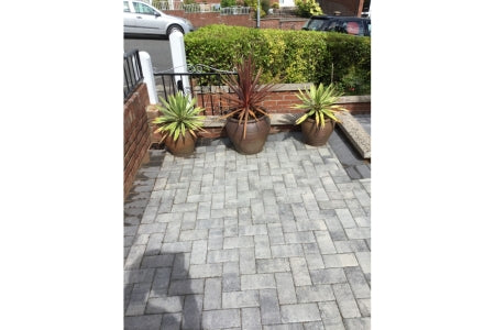 Pedesta Decorative Block Paving - Slate - 200x100x50mm - Pack of 720