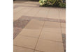 Textured Concrete Paving Slabs – Buff - 600 x 600 x 40mm