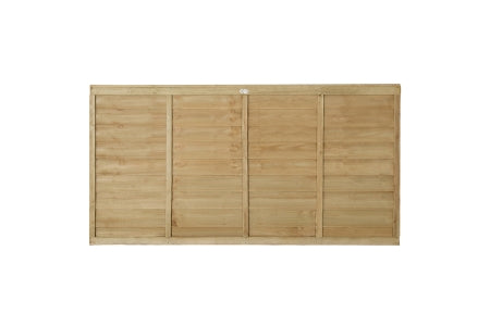 Fence Panel -  Pressure Treated Superlap - 6ft x 3ft (1.83m x 0.91m)