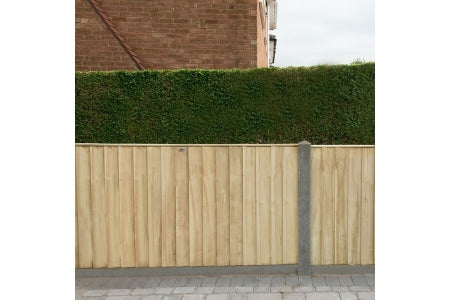Fence Pane - Pressure Treated Vertical Board - 6ft x 4ft (1.83m x 1.23m)