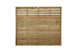Fence Panel - Forest Garden Pressure Treated Kyoto Fence Panel - 1.8m x 1.5m