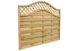 Fence Panel - Pressure Treated Europa Prague - 1.8m x 1.5m