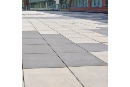Tobermore Natural - Concrete Slabs – Natural 450 x 450 x 35mm - 6m² (Pack of 30)