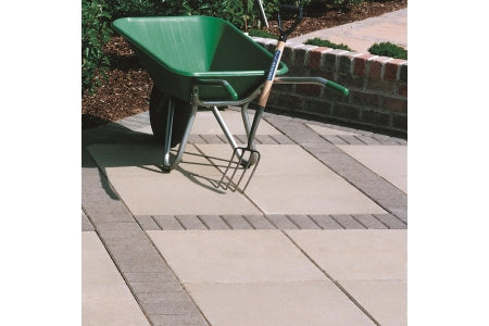 Tobermore Natural - Concrete Slabs – Natural 450 x 450 x 35mm - 6m² (Pack of 30)