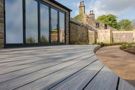 Composite Prime Hd Deck Dual Board - Carbon Antique - 22mm x 142mm x 3600mm