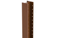 Fence Post - Durapost Classic - Sepia Brown - 48 mm x 2400 mm